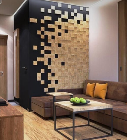 Cubist Mosaic Wall