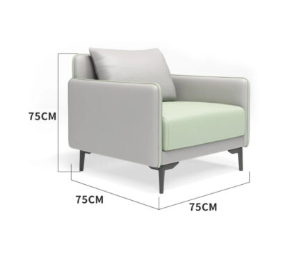 Compact Creme Sofa Set