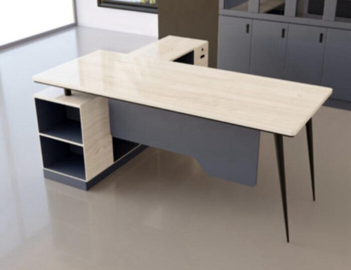 Minimalist L-Shaped Desk