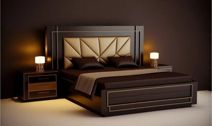 Timber Diamond Bed