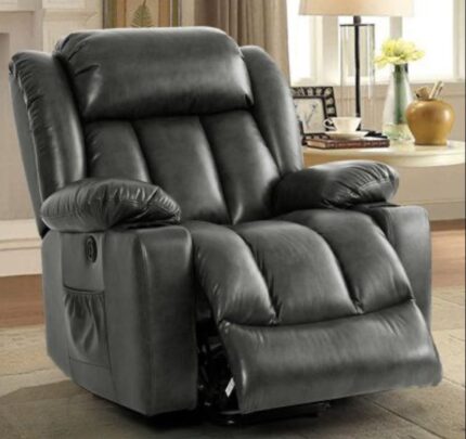 Executive Black Recliner